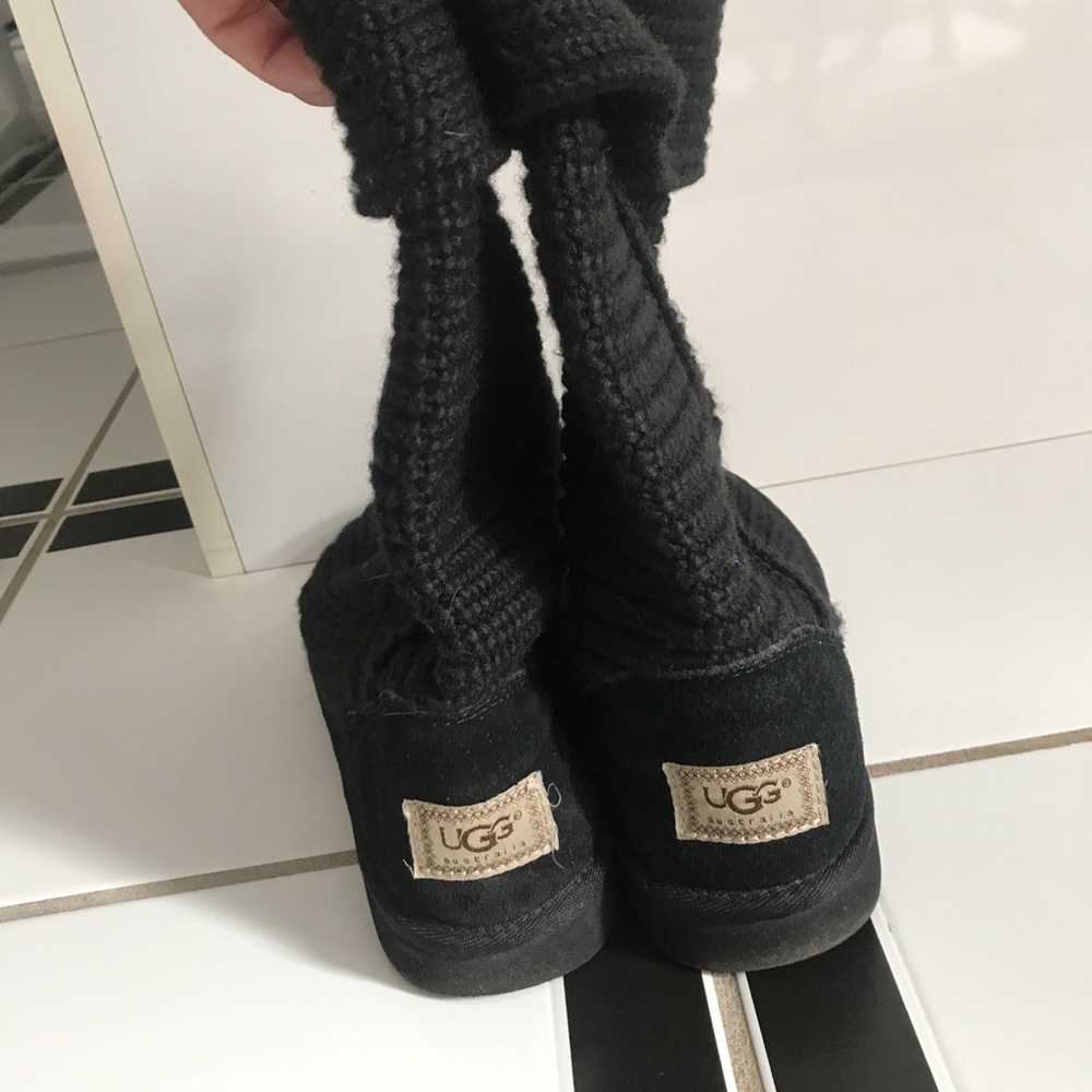 Knit UGG boots, like new!